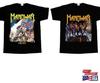 New Manowar Fighting The World Shirt – Hail To England Black Short Sleeve Tee
