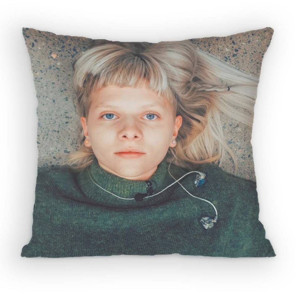 Singer AAurora AAksnes Pillow Case Sofa Living Room Bedroom Headboard Backrest Cushion Square Cushion Nap Time