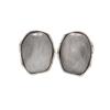 Copper Alloy Platinum Plated Light Luxury High Sense Exaggerated Fashion Simple Personality Versatile Stud Earrings Versatile