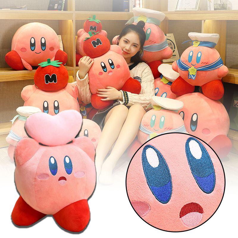 Adorably Soft 32 Cm Kirby Adventure Chef Strawberry Plush Dolls For Kids And Collectors