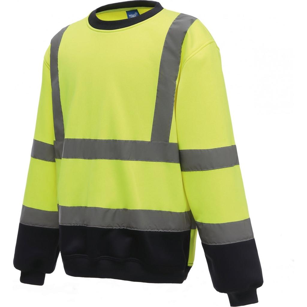 Yoko Mens Hi-Vis Sweatshirt