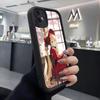 Rozen Maiden Phone Case For IPhone Air 17 Pro Max 16 E 15 14 Pro Max 13 12 11 Mini Plus Soft Silicone Black Cover