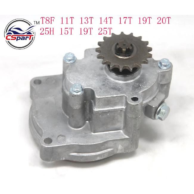 11 13 14 15 17 19 20 25 Tooth 25H T8F Transmission Gear Box For 33cc 43cc 49cc 52cc Ty Rod II Go Kart Quad Scooter XTreme