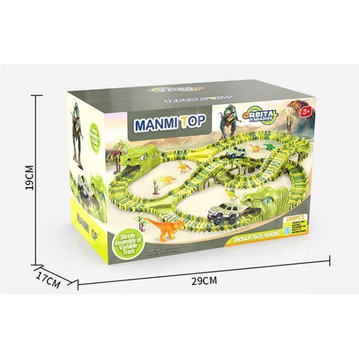 Circuit Voiture Électrique - GUIGUOGUO - Dinosaure - 271 pièces - Pour enfants - Mixte