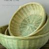 Handmade Bamboo Steamed Bun & Storage Basket – Round Woven Sieve