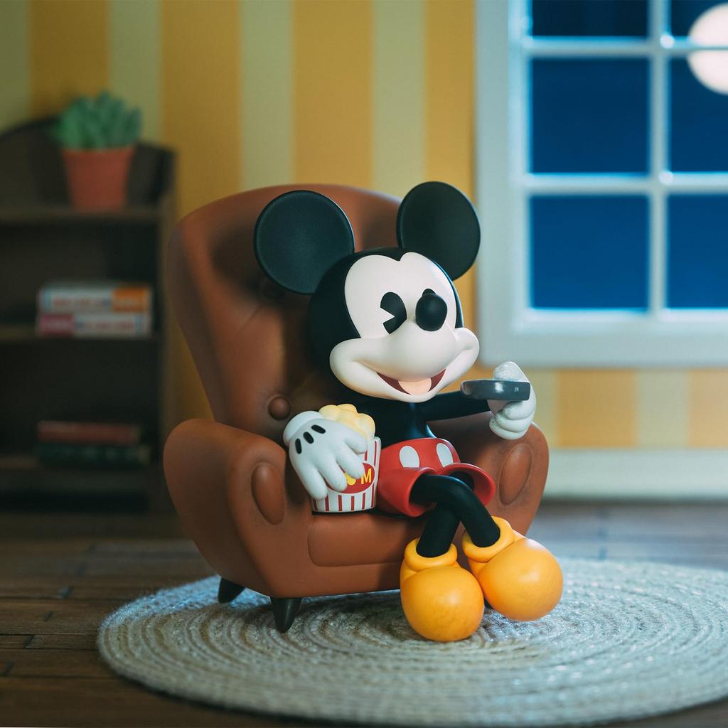 52TOYS BLINDBOX DISNEY MYSZKA MIKI I PRZYJACIELE Seria Spotkanie Szczęśliwych Przyjaciół Figurka Handlowa Blind Box, Kolekcjonerska Figurka Myszki Miki, Malowana