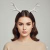 Lightweight Halloween Hair Hoop Comfortable To Wear Cosplay Horn Headwear  Creative Photoshoots