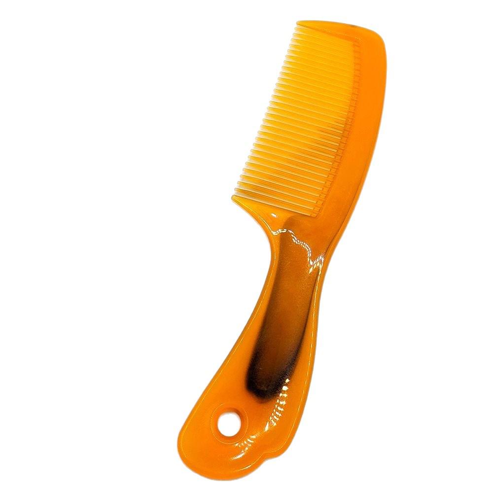 Durable Large Ox Tendon Comb - Sturdy, No-Shed Plastic Comb for Women, Straight Hair