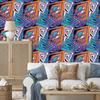 Modern graffiti drawings wallpaper for living room and bedroom 50x1000