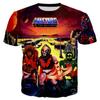 T-shirts He Man et les Maîtres de l'Univers, imprimés en 3D, style streetwear, pour hommes et femmes, surdimensionnés, pour enfants