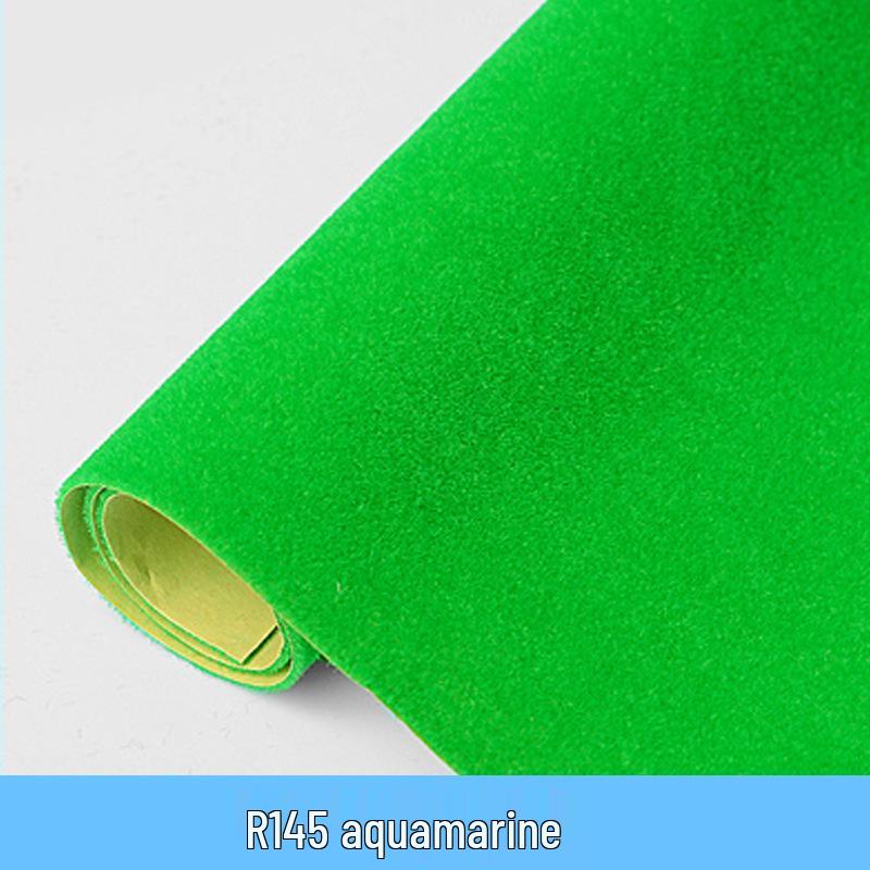 Model Turf Flocked Nylon Lawn: Simulation Grass for Miniature Landscape & Train Scenery