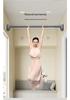 Telescopic Clothes Rod – No-Punch Installation for Balcony, Bedroom, Curtains, Dorm, or Wardrobe