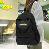 Letter Backpack Women's Lightweight Backpack Student Small Schoolbag