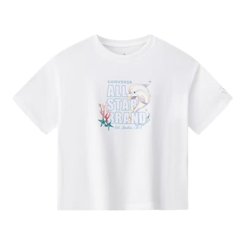 

Converse Girl s Dolphin Print Short Sleeve T-Shirt 7