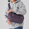 New Vision Street Wear Nylon Shoulder Bag Regular Unisex Black/Purple V241NS9008