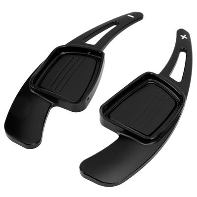Pair Aluminum Alloy Paddle    Extension Replacement for A1 A6L 2019(Black )