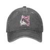 Cherry Blossom Japanese Fish I Koi Carp Baseball Caps Vintage Distressed Denim Snapback Cap Unisex Women Golf Gift Caps Hat