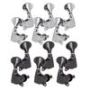 6 Pieces Sealed-gear Acoustic Guitar Instruments Tuning Pegs