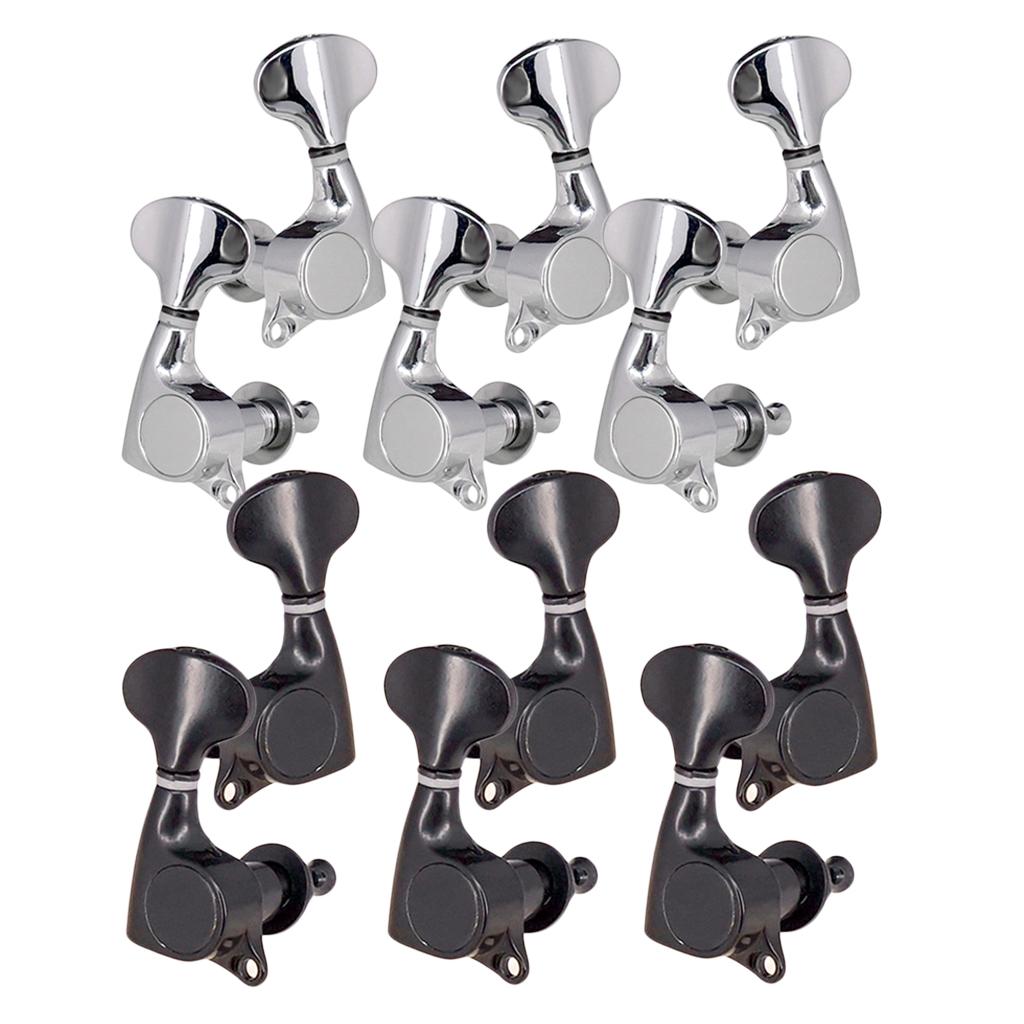 6 Pieces Sealed-gear Acoustic Guitar Instruments Tuning Pegs
