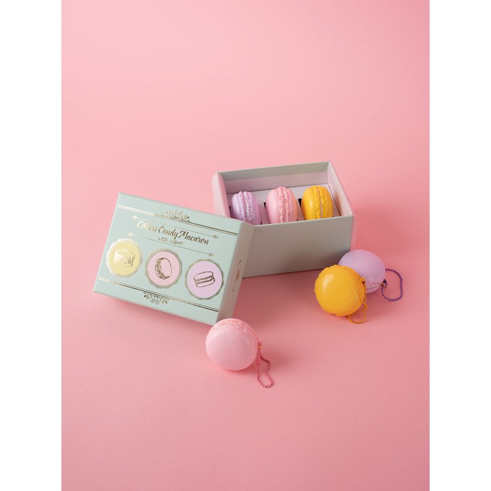 VIA K STUDIO Sweet and Soft Macaron Keychain 3-Piece Set
