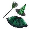 Ensembles de Costumes de Sorcière pour Halloween Ensemble de Costume de Sorcière Prêt pour la Fête d'Halloween Pour Femmes avec Pièces à Combiner
