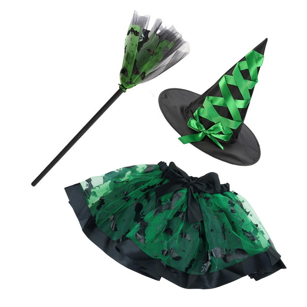 Ensembles de Costumes de Sorcière pour Halloween Ensemble de Costume de Sorcière Prêt pour la Fête d'Halloween Pour Femmes avec Pièces à Combiner