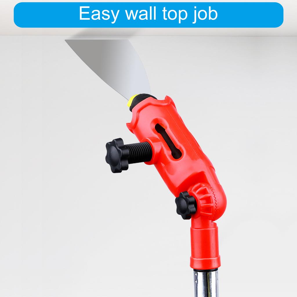 Multi-Angle Paint Brush Extender Extension Poles Attachment Holder For Paint Brush Roller Secure Handle Grip For Repair