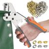 Inkjet Cloth Manual Air Eye Pliers, Punching Advertising Tools Portable Buckle Device Advertising Cloth Buttonhole Machine