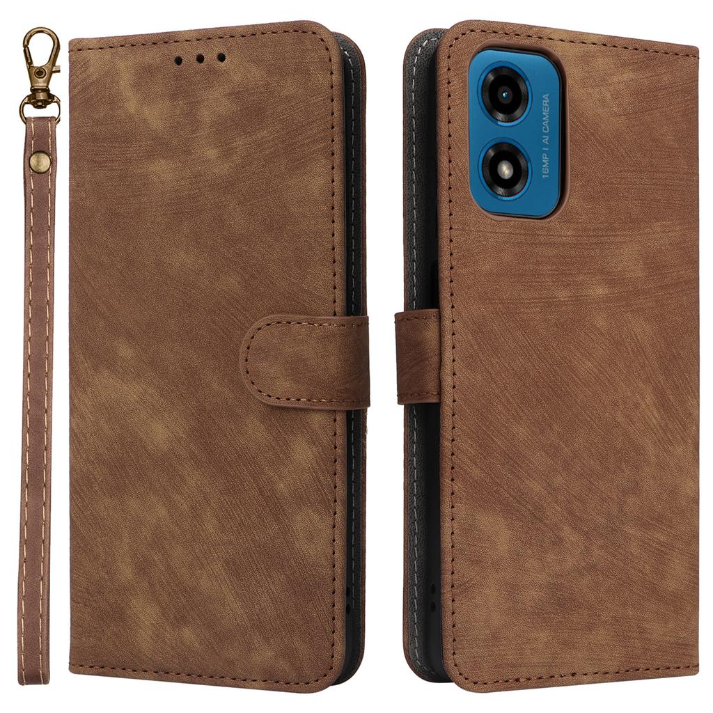 For Motorola Moto G04 4G/G04s 4G/G24 4G/G24 Power/E14 4G Case RFID Blocking Flip Folio Leather Phone Cover