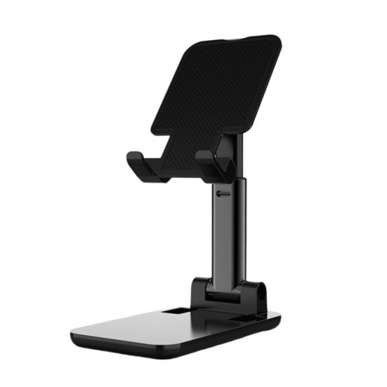 Adjustable Foldable Phone Stand Portable Desktop Holder for Tablets Smartphones Non-Slip Scratch-Proof Phone Mount for Video Calls Streaming Travel