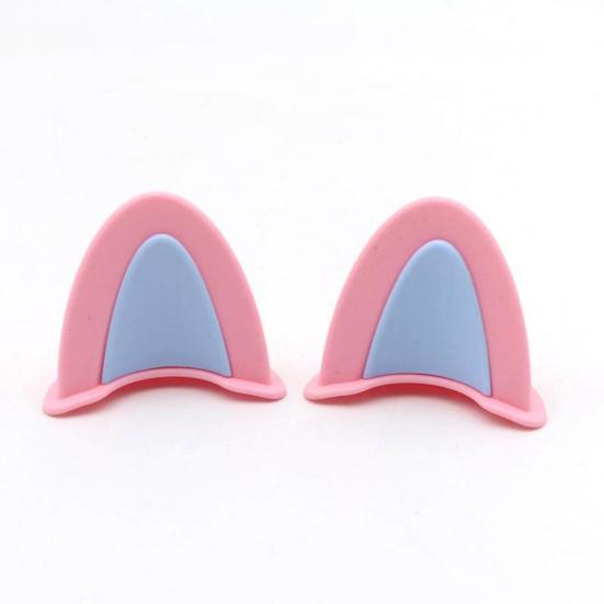 Motorcycle Helmet Ears Decorations Vibrant Color Compact Size Easy To Install Novelty Ears Adorable Helmet Accessories