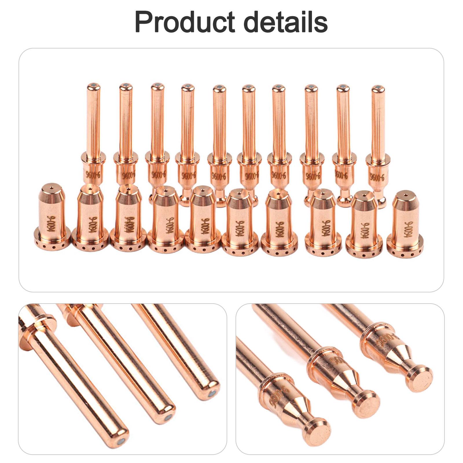 

Welding Tools Nozzle 20pcs 40A Cutting Consumables Plasma Nozzle Rated Current For Plasma Cutting Machine SL40 China Mainland