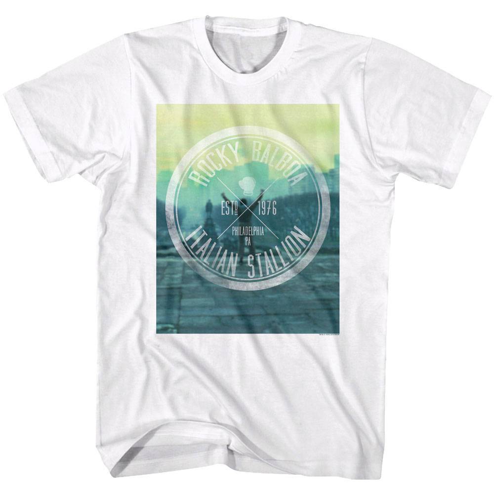Rocky Balboa Philly Circle Men s T Shirt Unisex T-Shirt M