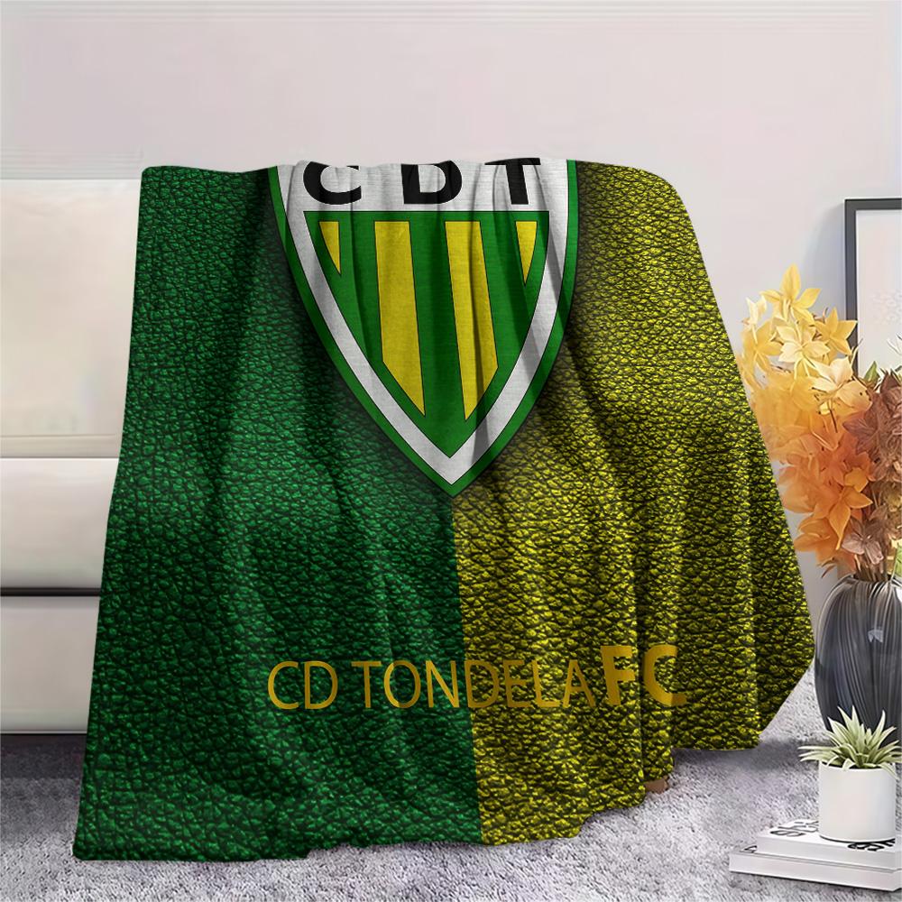Tundra Sports Club Print Flannel Blanket, High quality Comfortable for All Seasons, Home Decor, Warmth and Comfort