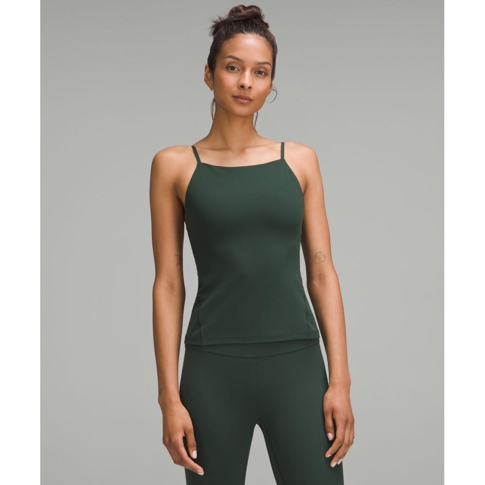 

Lululemon Топ-топ Align High Neck CAmi с легкой поддержкой AB Cup LegAcy Green 2