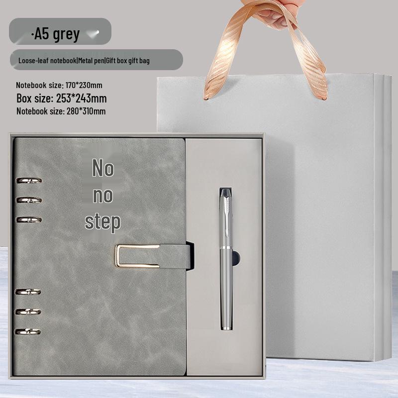 İş ve Öğrenciler İçin Çıkarılabilir Sert Kapaklı Gevşek Yapraklı Defter