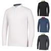 Kim Young Joo Golf Spring/Autumn Melange Stretch Spandex Men'S Golf T-Shirt Knsmts45
