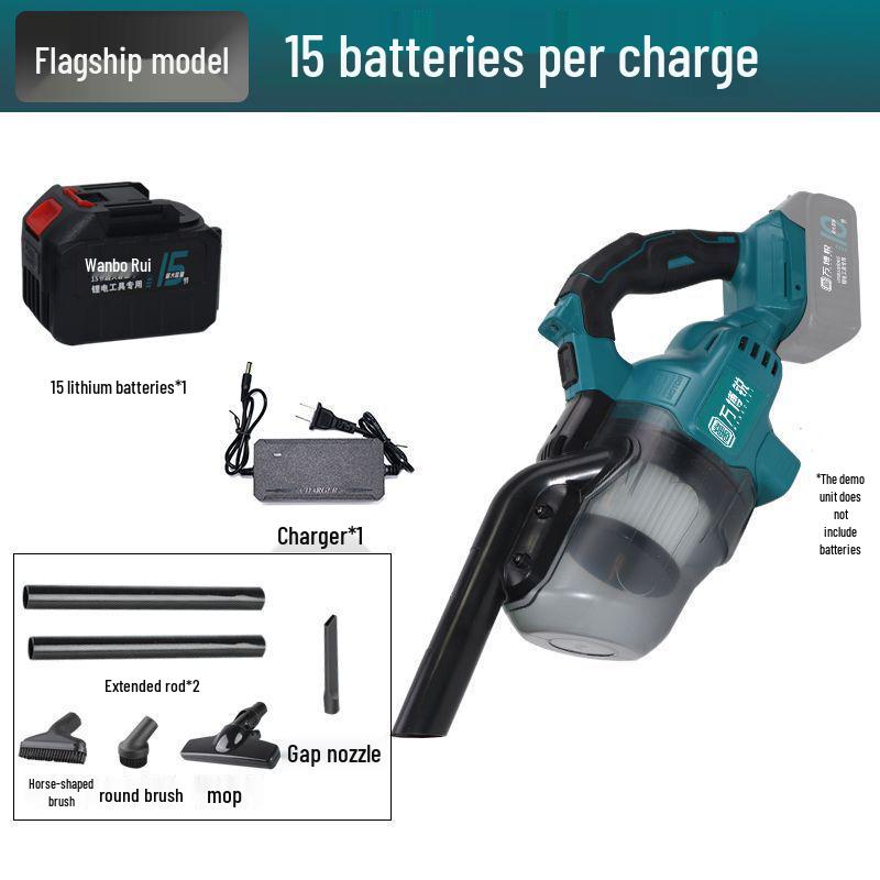 High-Power Wireless Auto & Home Vacuum Cleaner - Strong, Automatic Dust Collector