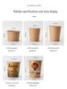 Disposable 16oz Kraft Paper Porridge Cup with Lid