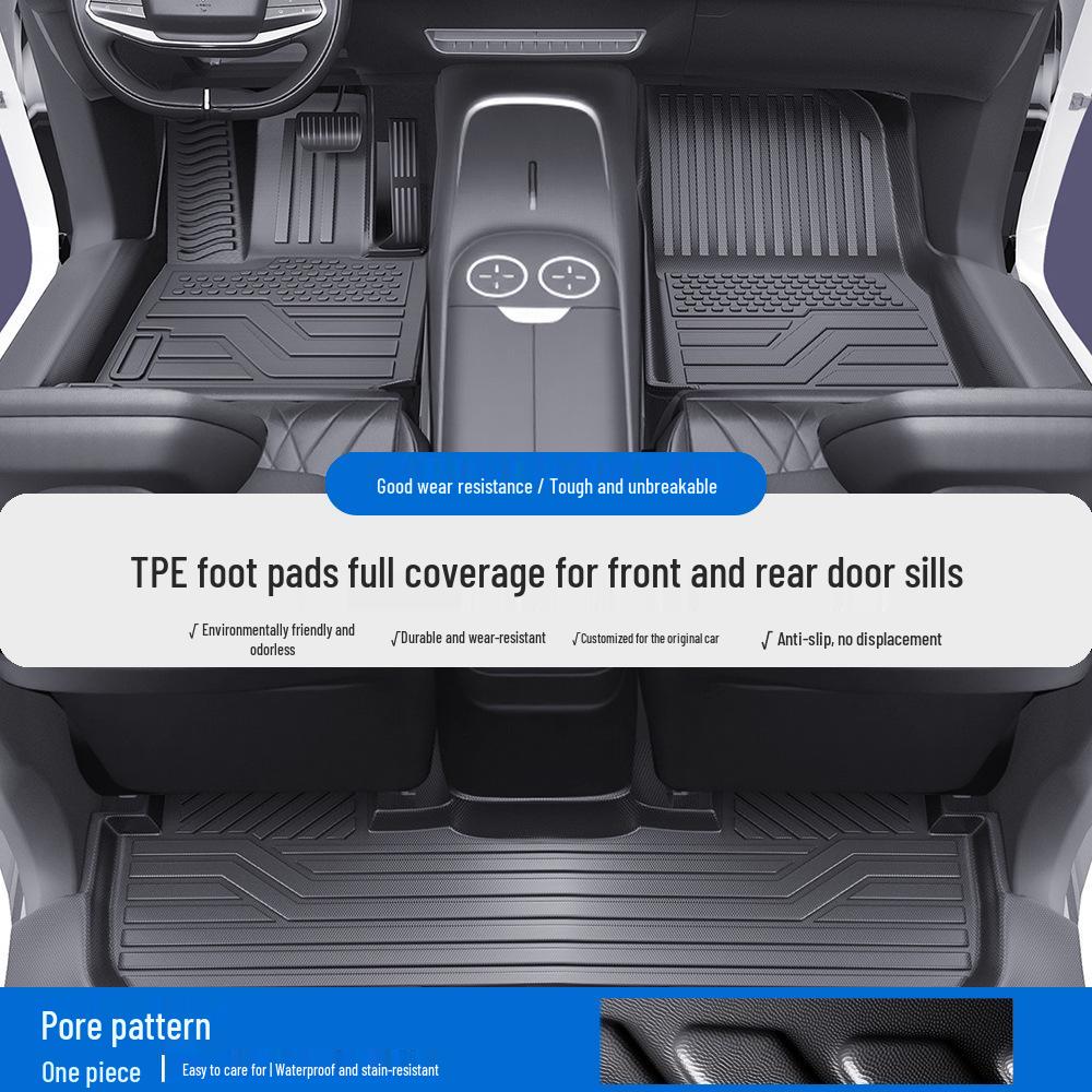Deep Blue G318 Floor Mats & Door Sills: Full TPE Coverage for Models L06, L07, S05, S07, S09, SL03