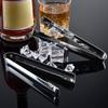 Pince à Glace en Acier Inoxydable Pince Alimentaire Polyvalente Pince à Glaçons pour Bar à Bonbons Outils de BBQ et de Pâtisserie Antiadhésifs Gadgets pour Cuisinière 1 pièce