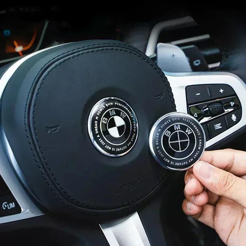 45mm 56mm 68mm 74mm 82mm Car Logo Thunder Special Limited Edition Front Hood Emblem Rear Boot Badge Wheel Hub Cap For ALL BMW