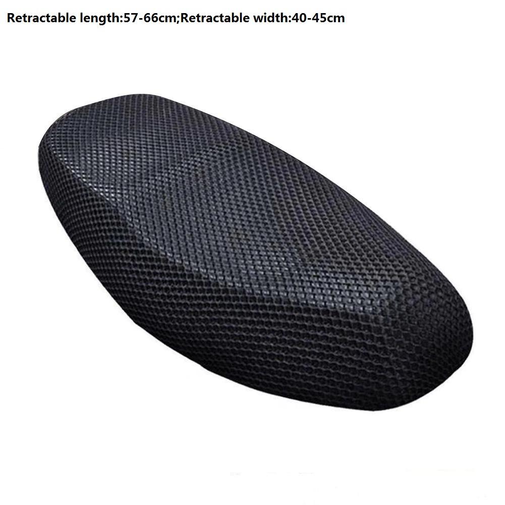 Potah na sedlo motocyklu, prodyšný polštář, opalovací krém, vodotěsný, proti poškrábání, elastický chránič sedla motocyklu