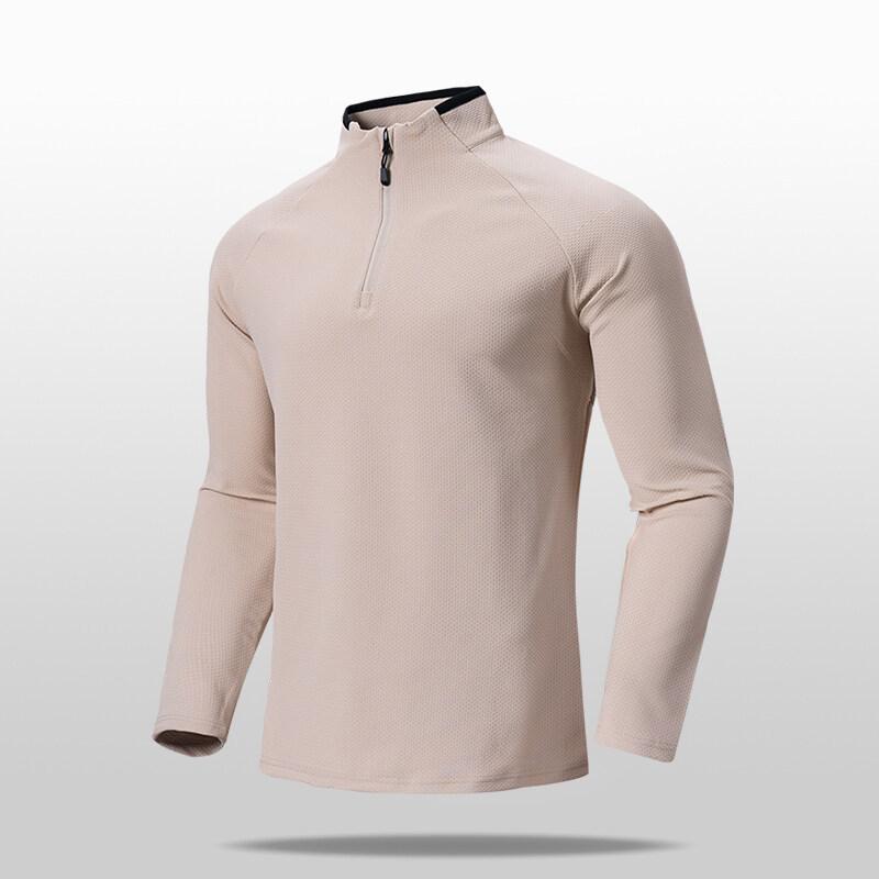 

Men s Waffle Sweatshirt Autumn and Winter Solid Color Knitted Base Shirt 5XL