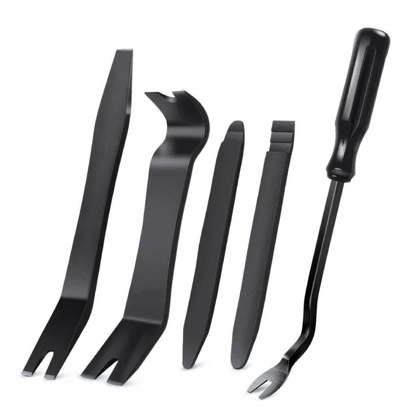 Universal  Trim Removal Tool Kit No Scratch Plastic Pry Tool Kit-Interior Door Panel Clip Fastener Removal Set for Vehicle