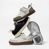 HOBIBEAR Kinder Breite Kopf Atmungsaktives Stoffobermaterial Lässige Laufschuhe für Frühling & Herbst