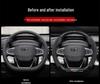 Geely Boyue L Steering Wheel Cover: Pro Suede Carbon Fiber for 2016-2024 Models