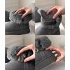 Welfare King fried model~ leather thick-soled thickened velvet warm snow boots women's 2025 winter new Mao Mao cotton shoes