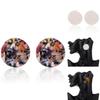 Resin Fashionable Stud Earrings For Women Simple Geometric Design Jewelry