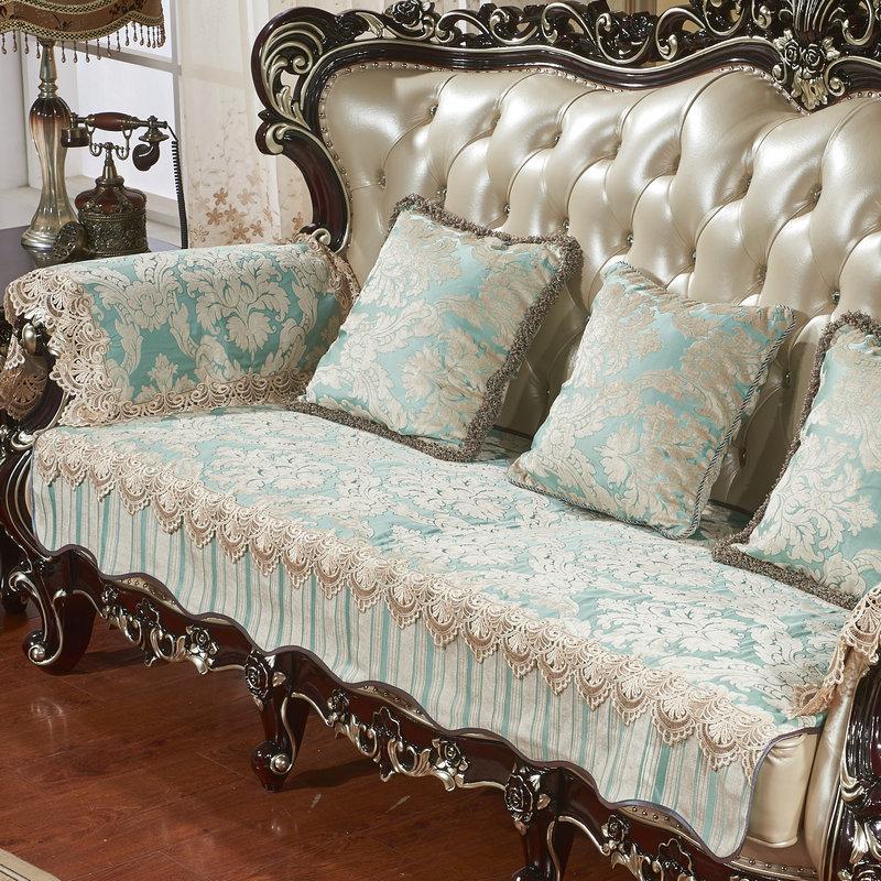 Lace Sofa Cushion Lace American Combination 123 Sofa Cover